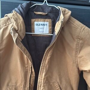 Old Navy Tan Lightweight Shirt Jacket